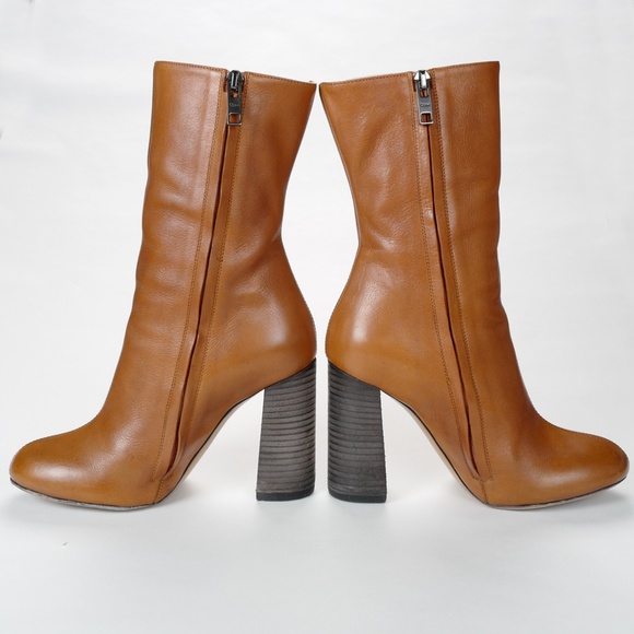 Chloe Shoes - Chloé Palmer Tan Boots - Size 36.5